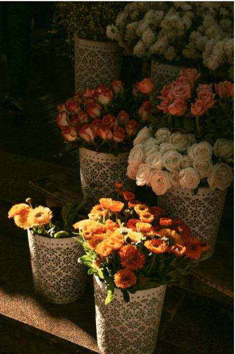 Luxe reception centerpiece